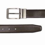 SOLID DESIGN PU REVERSIBLE BELT WITH TURNING BUCKLE