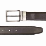 SOLID DESIGN PU REVERSIBLE BELT WITH TURNING BUCKLE