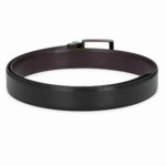 LIZARD DESIGN PU REVERSIBLE BELT WITH TURNING BUCKLE