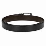 SOLID DESIGN PU REVERSIBLE BELT WITH TURNING BUCKLE