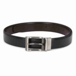 SOLID DESIGN PU REVERSIBLE BELT WITH TURNING BUCKLE