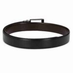 SOLID DESIGN PU REVERSIBLE BELT WITH TURNING BUCKLE