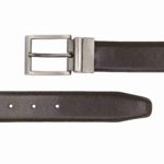 SOLID DESIGN PU REVERSIBLE BELT WITH TURNING BUCKLE