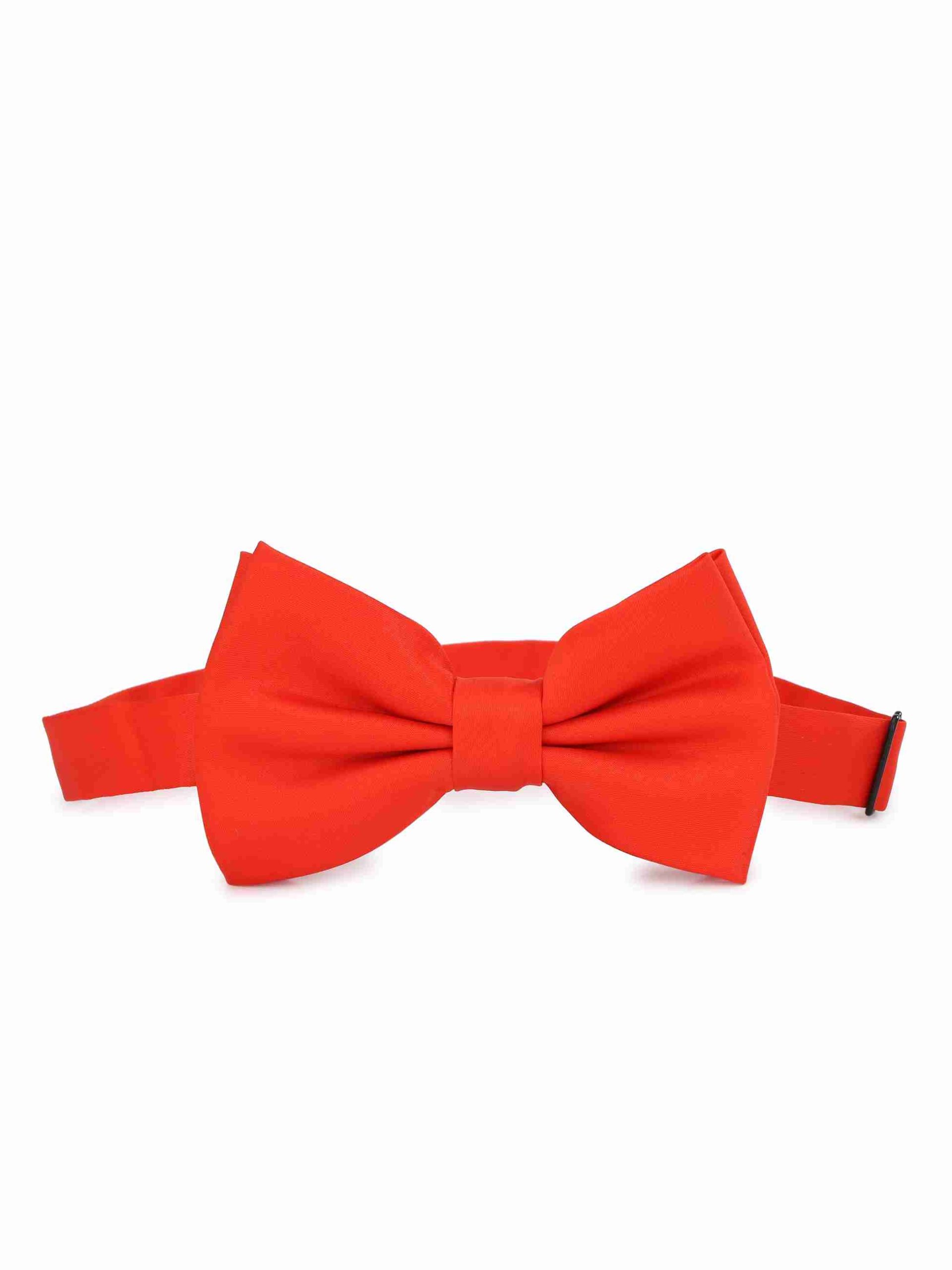 Premium Red Satin BowTie