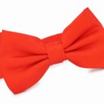 Premium Red Satin BowTie