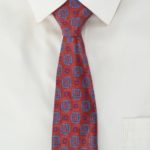 Premium Woven broad Tie and Pocket Square Combo