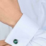 Ultra Premium Diamond Patterned Color Cufflinks