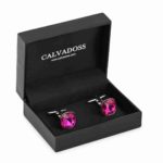 Ultra Premium Diamond Patterned Color Cufflinks