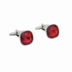 Ultra Premium Diamond Patterned Color Cufflinks