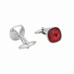 Ultra Premium Diamond Patterned Color Cufflinks