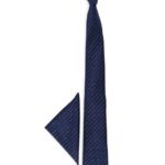 Premium broad Tie and Pocket Square Combo