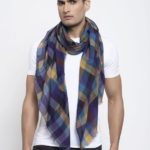 Spanish Checkered Wool Stole