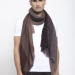 Brown Family Twill Wool Stole