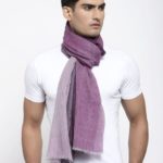 Solid Purple Wine Family Wool Muffler