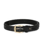 Premium Braided Leather Belt