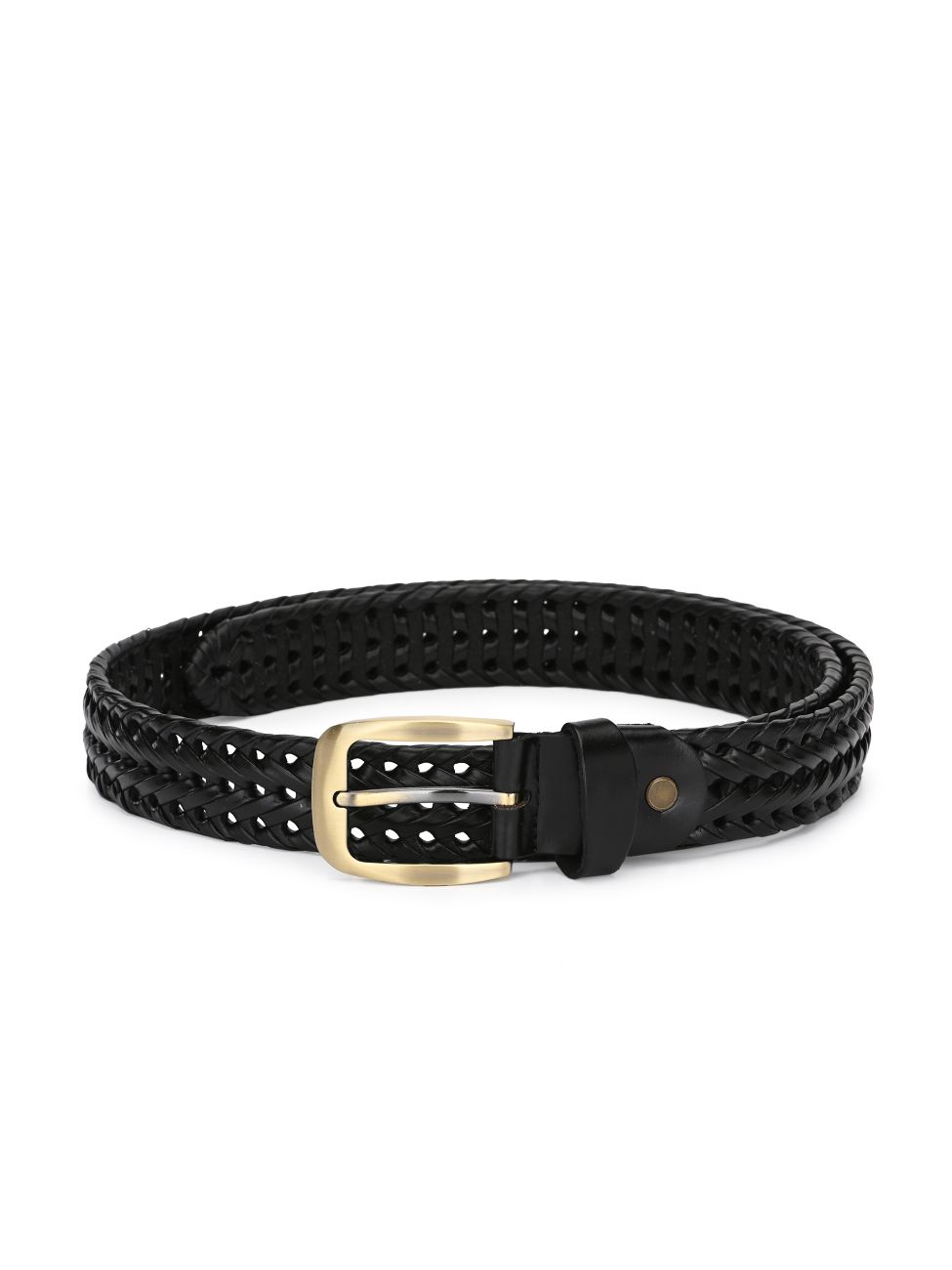 Premium Braided Leather Belt