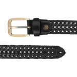 Premium Braided Leather Belt