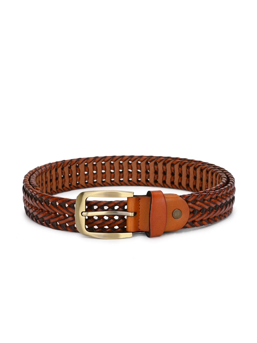 Premium Braided Leather Belt