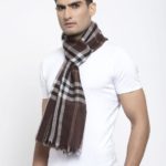 Spanish Checkered Wool Muffler