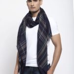 Scottish Checkered Wool Muffler