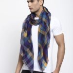 Spanish Checkered Wool Stole