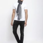 Grey Family Twill Wool Stole