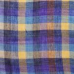 Spanish Checkered Wool Stole