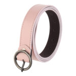 Ring Buckle Pink Women’s Belt