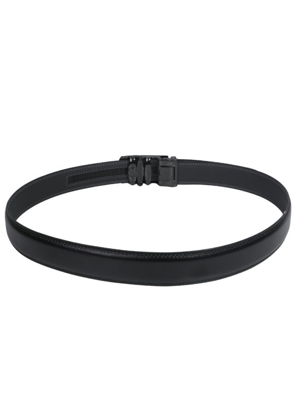Men Black PU Belt - Image 4
