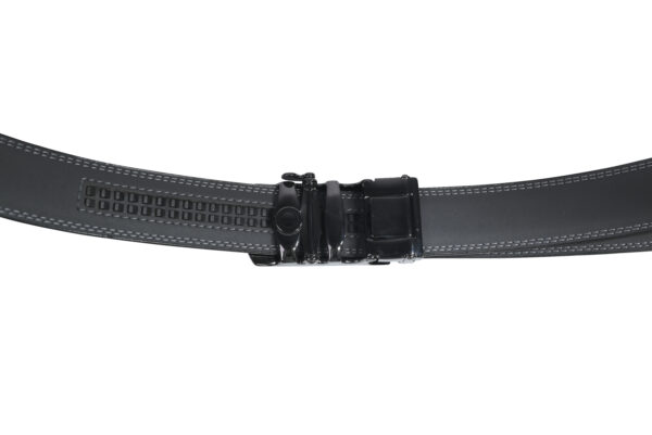 Men Black PU Belt - Image 3