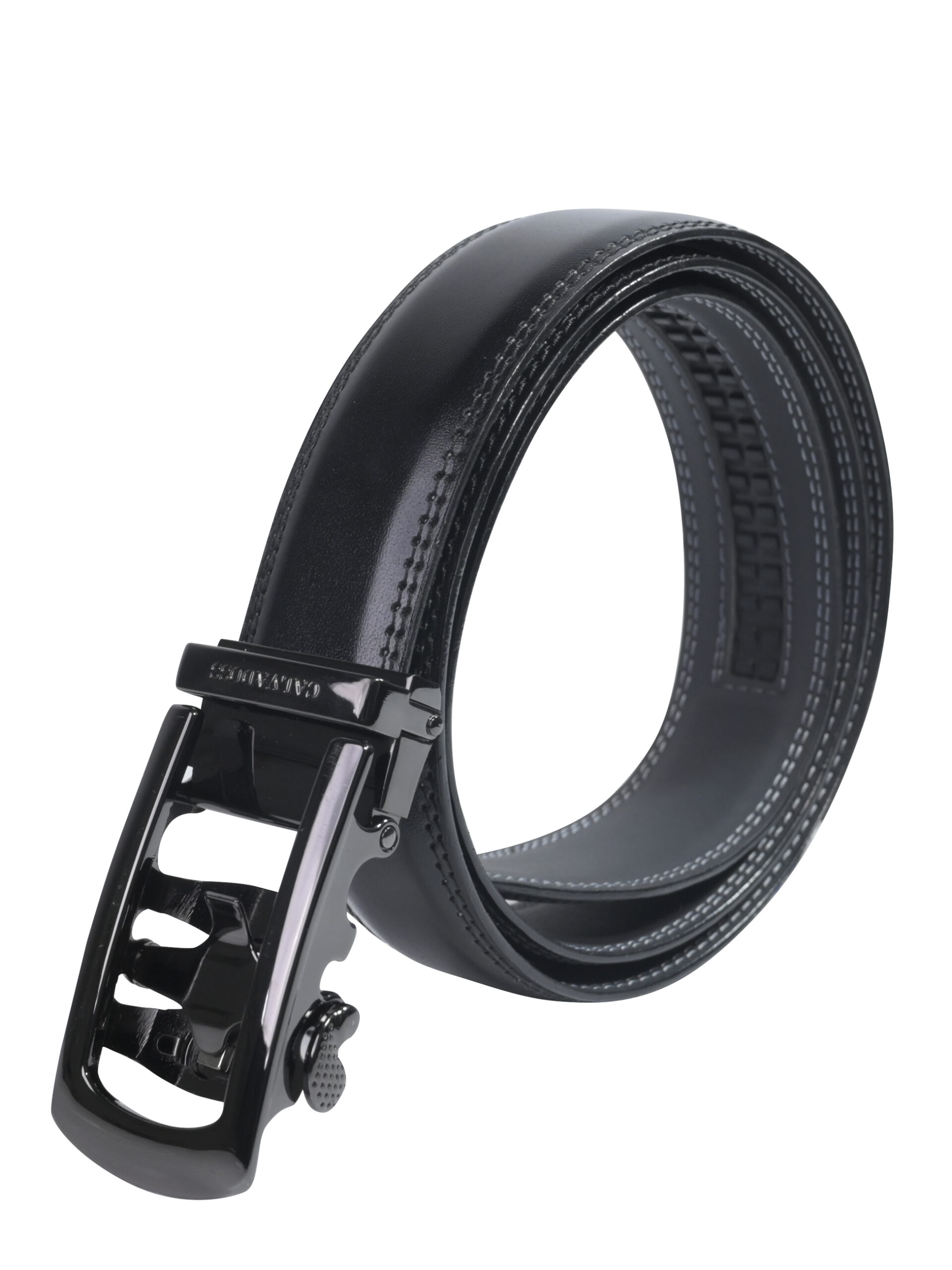 Men Black PU Belt
