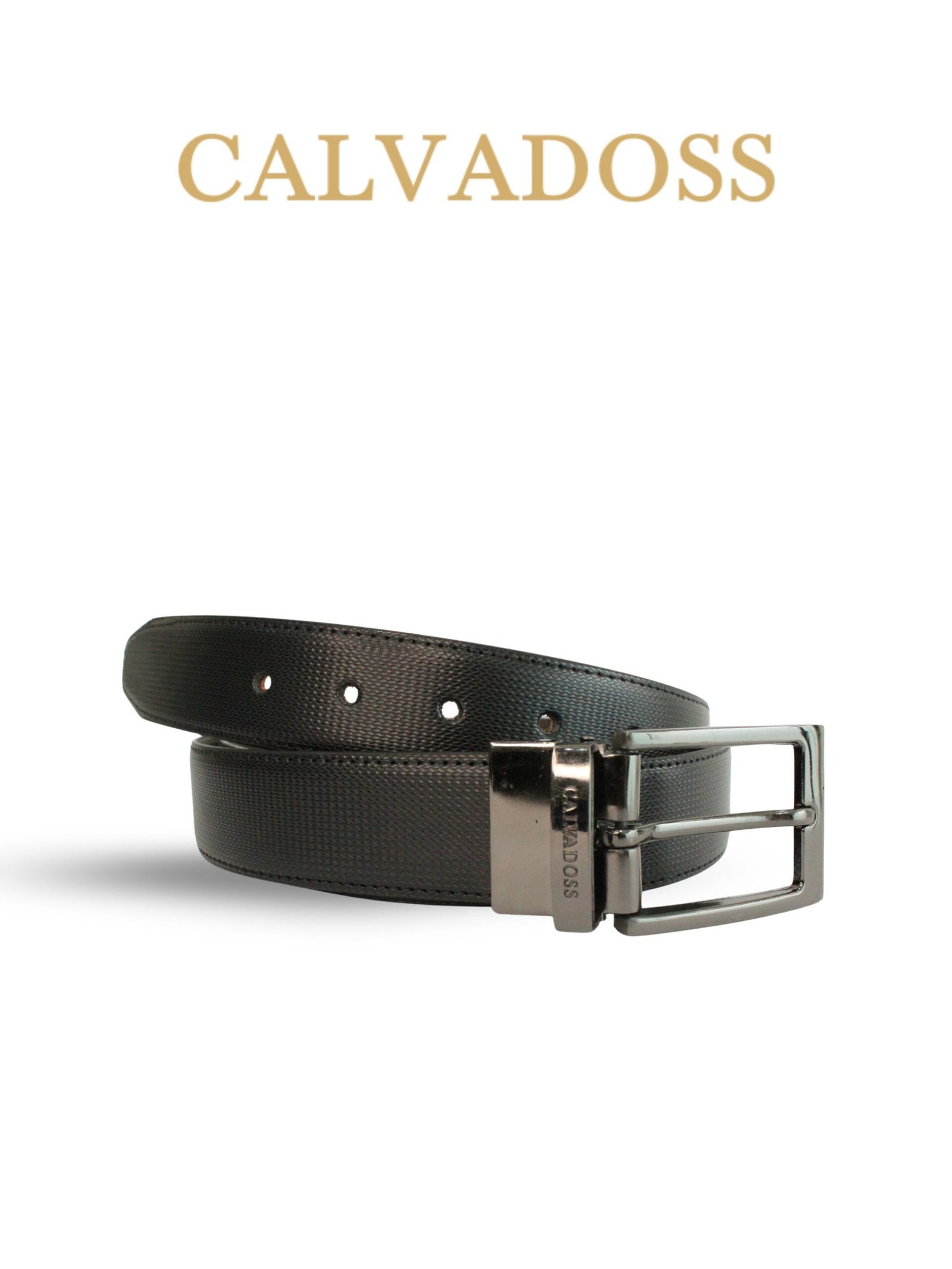 Men’s PU Textured Reversible Belt